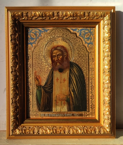 Russian Icon - Saint Seraphim, the Miracleworker of Sarov
