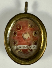 Reliquary theca with relic of St. Gervasius, Martyr