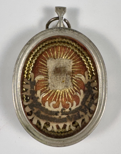 Reliquary theca with a relic of Bl. Antonia of Florence, Abbess of L'Aquila