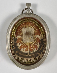 Reliquary theca with a relic of Bl. Antonia of Florence, Abbess of L'Aquila