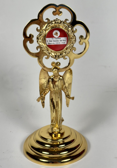 2017 Documented reliquary with a relic of Mexican Martyr Saint Jos&eacute; S&aacute;nchez del R&iacute;o