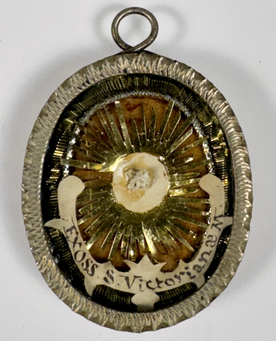 Reliquary theca with a relic of St. Victoriana, Martyr