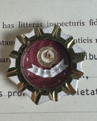 1989 Documented reliquary theca with relic of St. Peter Claver, Apostle of the Slaves