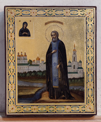 Russian Icon - Saint Seraphim of Sarov, famous retailer