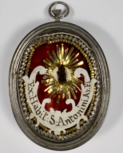 Reliquary theca with a relic of St. Antoninus, Archbishop of Florence