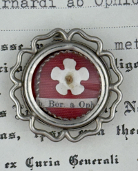 1966 Documented reliquary with relic of Bl. Bernard of Offida O.F.M.