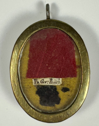 Reliquary theca with relic of St. Gregory Barbarigo